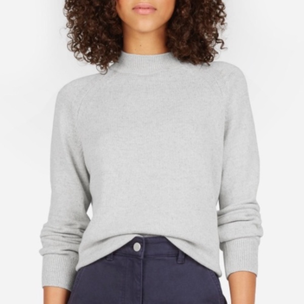 Everlane Cotton Mockneck Sweater